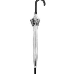 Snakeskin Umbrella – Clear Dome Umbrella – Snakeskin Print Border