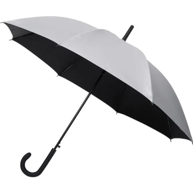 Standard Walking Umbrella Silver UV Protective Sun Umbrella
