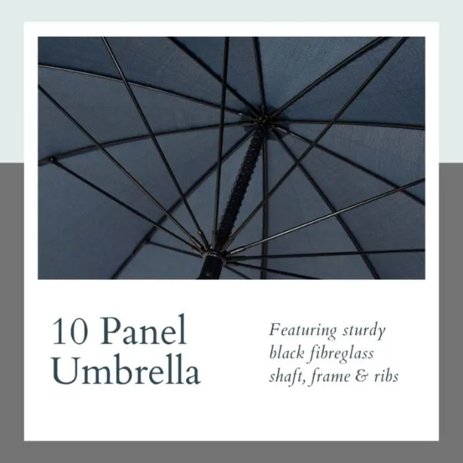 StormStar Stormproof Navy Golf Umbrella