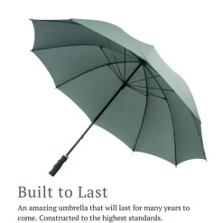 StormStar Windproof Charcoal Grey Golf Umbrella