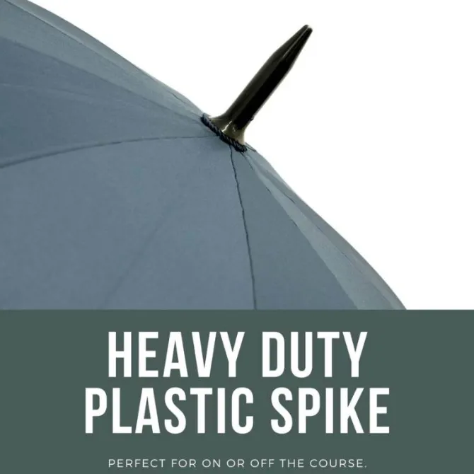 StormStar Windproof Charcoal Grey Golf Umbrella
