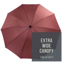 StormStar Windproof Maroon Golf Umbrella