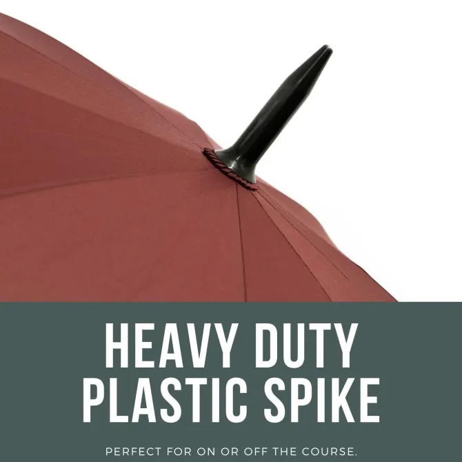 StormStar Windproof Maroon Golf Umbrella