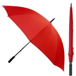 StormStar Windproof Red Golf Umbrella