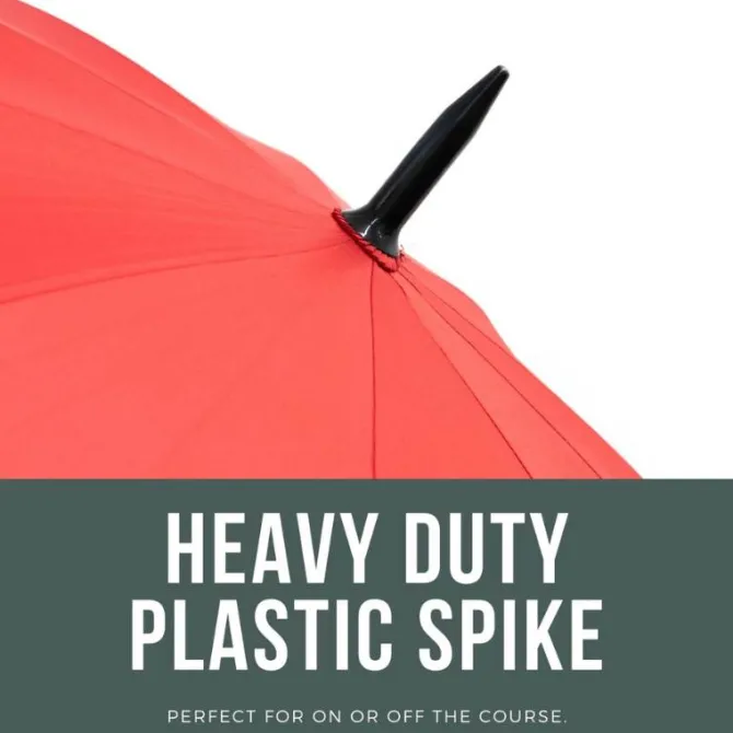 StormStar Windproof Red Golf Umbrella