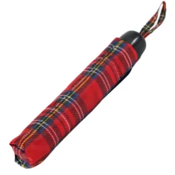 Tartan Folding Umbrella