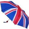 Union Jack Compact Telescopic Umbrella