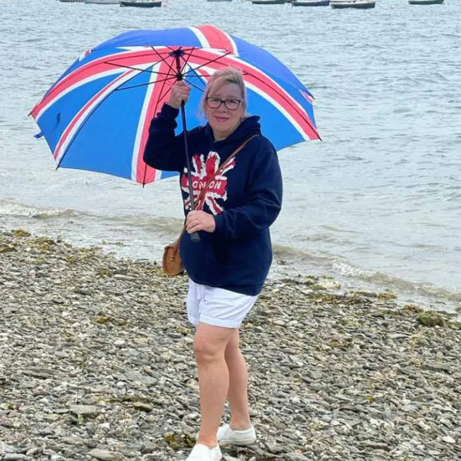 Union Jack Golf Umbrella