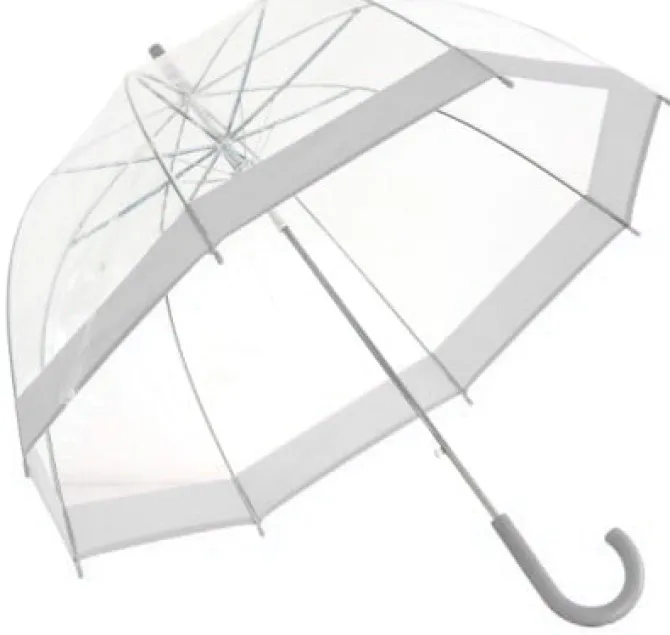 Vision Clear Dome Umbrella Choice of 5 Colours