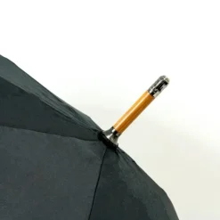 Warwick Black Windproof Walking Umbrella