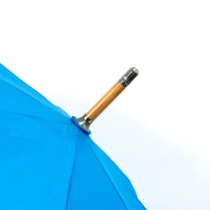 Warwick Mid Blue Windproof Walking Umbrella