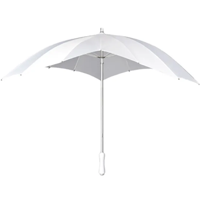 White Heart Umbrella