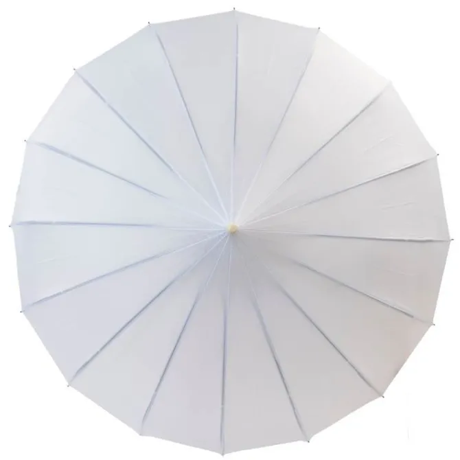 White Oriental Pagoda Umbrella