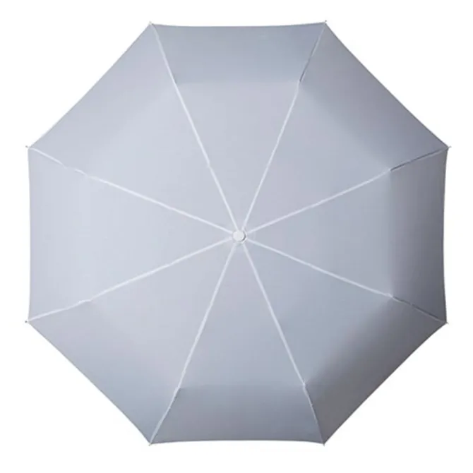 White Travel Umbrella – Automatic Umbrella Compact Umbrella